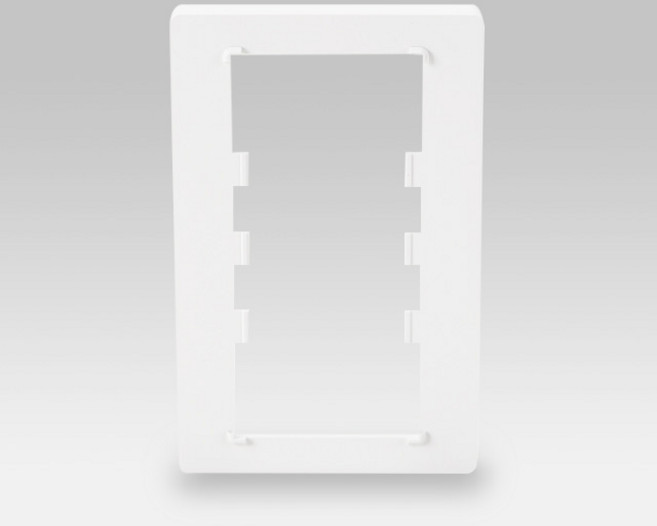 나노 아트2 화이트 1구 콘센트 보조대, 1개