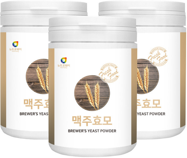 뉴트로웨이 국내산 맥주건조효모300g 3통, 1개