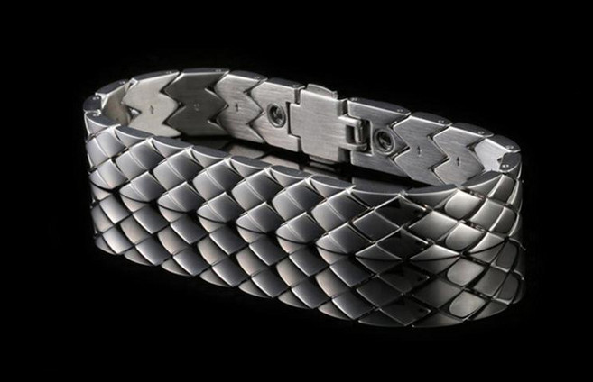 토스카나 기능성 건강팔찌 게르마늄팔찌 남성 여성 자석 건강 스포츠 골프 근육통 완화, 남성용 - MBM-W2, 1개