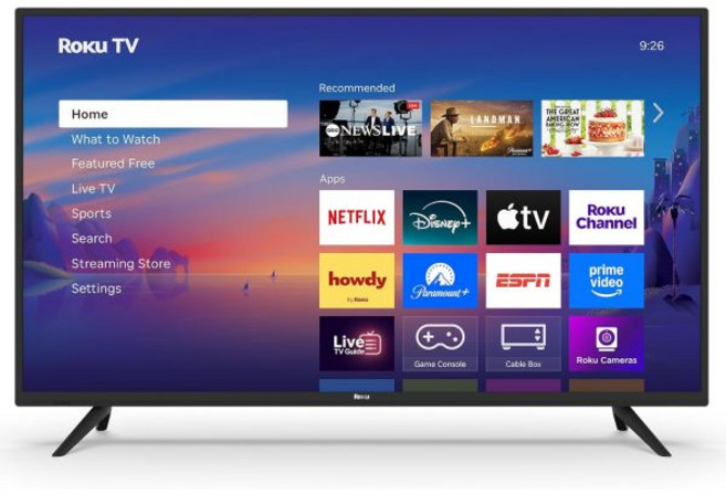 Roku 스마트 TV - 40인치 셀렉트 시리즈 1080p 풀 HD RokuTV로쿠 음성 리모컨 밝은 화면 사용자 지정 가능한 홈 화면 포함 - 라이브 지역 뉴스 스포츠 게임, Roku 스마트 TV - 40인치 셀렉트 시리즈 108