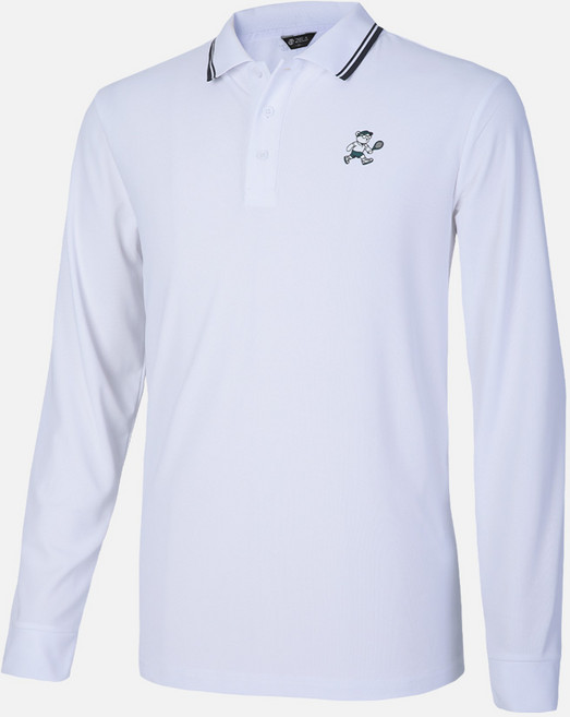 [투엘라] 남성 피케 카라 긴팔 티셔츠_레이온 스포츠 에이스베어