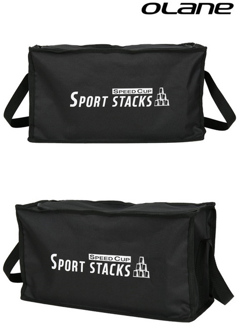 오레인 스피드컵 보관가방 컵쌓기 보관백 스포츠스태킹, 블랙