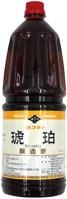코하쿠 적식초 1.8L, 3개