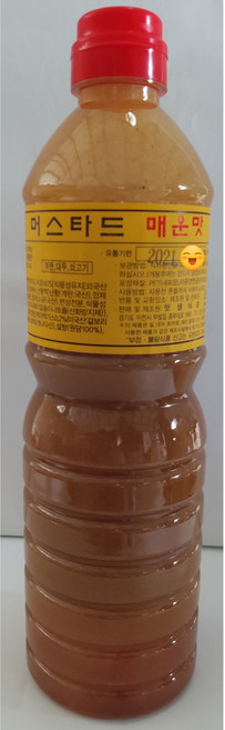 무배_머스타드소소 매운맛(맛샘 1k) 업소용, 1개, 1kg