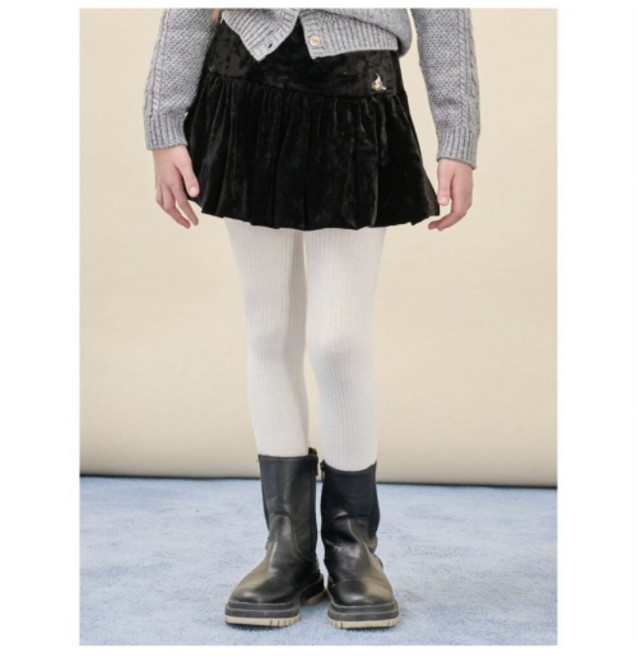 빈폴 키즈 빈폴 BEANPOLE KIDS 벨벳 벌룬 스커트 블랙 (BI5X27G025)