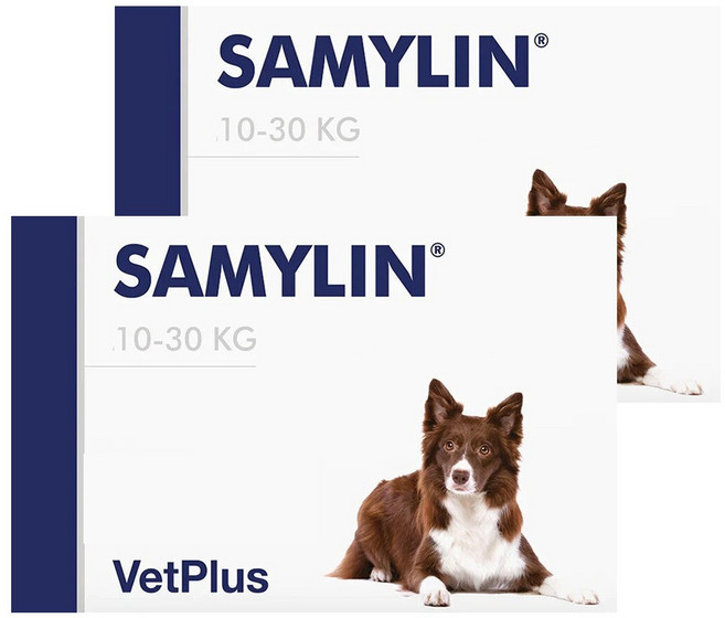 벳플러스 새밀린 중형견용 타블렛 30정, 2개, 심장/간