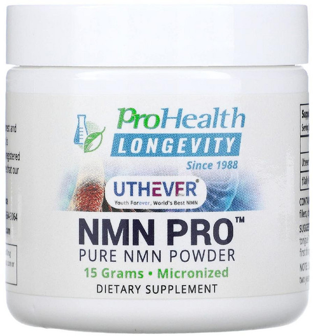 프로헬스 롱제비티 NMN Pro 순수 NMN 분말 250mg, 15g, 15g, 1개