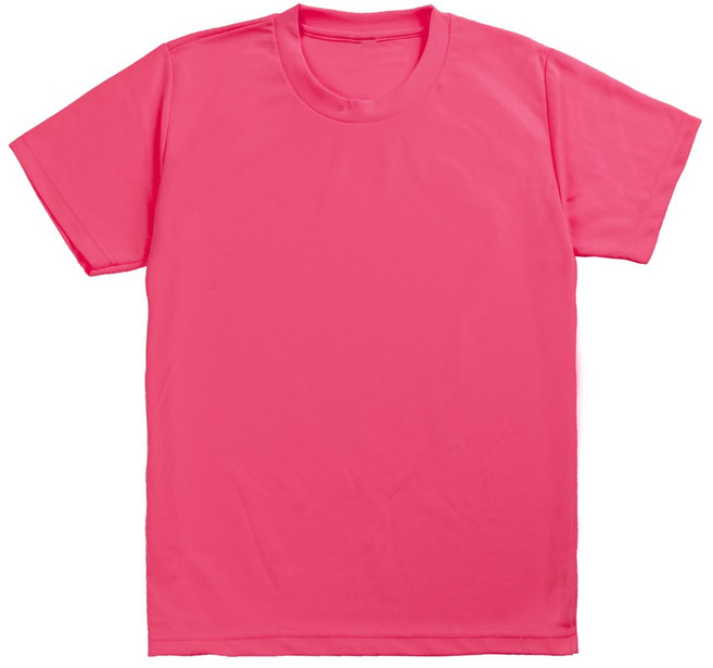 쿨론 형광 라운드 반팔티 남녀공용 기능성 단체티 tnt188