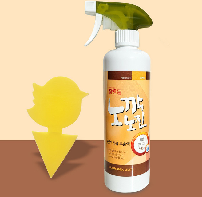 SKFARM 노깍노진 스프레이 + 끈끈이 트랩 1장, 1개, 500ml