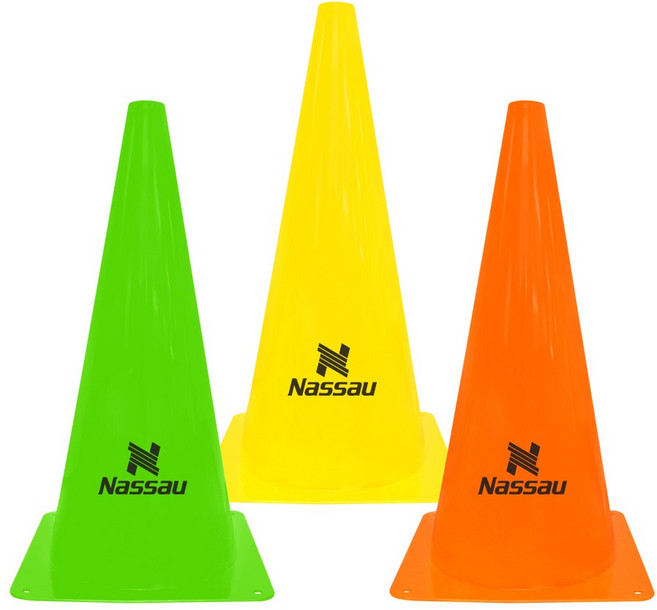 낫소 라바콘 38cm 1개입 학교 체육 PE 연질소재, 옐로우, 015_옐로우