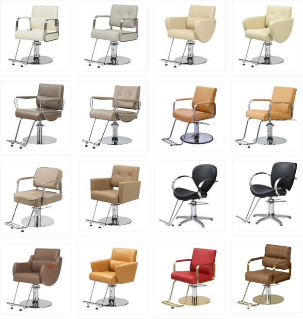 미용실 의자 살롱의자 염색 미용의자 네일샵 메이크업 바버샵 체어 미용이모, 새롬_09(추천), 1개, 별도색상문의010-5611-2262