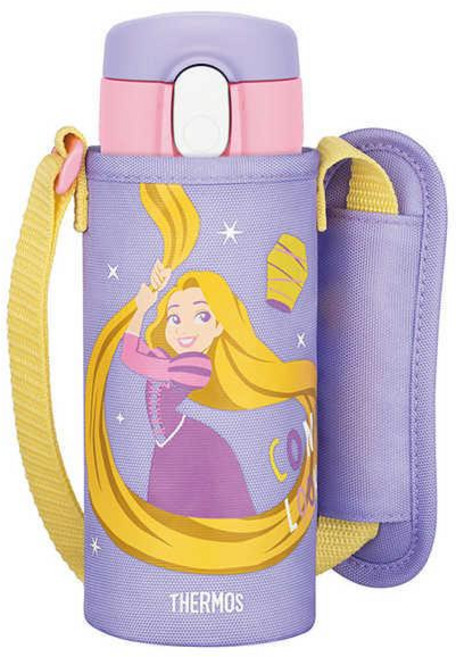 THERMOS 膳魔師 真空隔熱吸嘴保冷瓶 410ml FJV-400F, 1個, 紫粉色