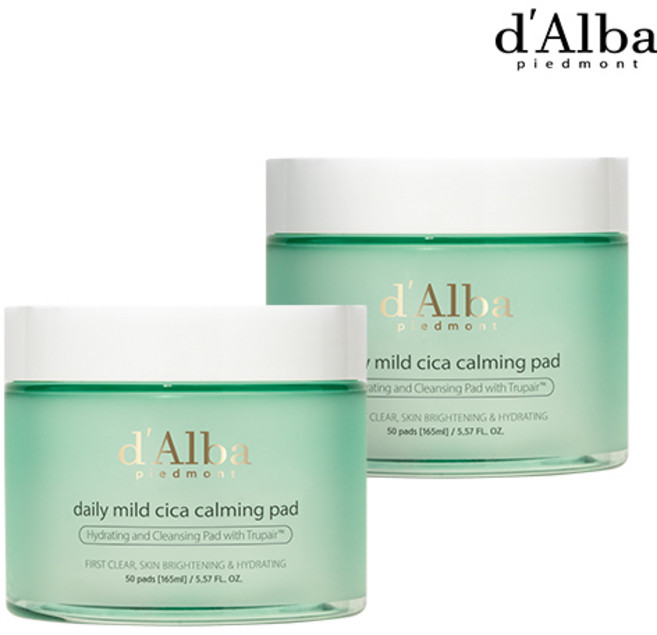 달바 데일리 마일드 시카 카밍 패드 165ml, 50매입, 2개