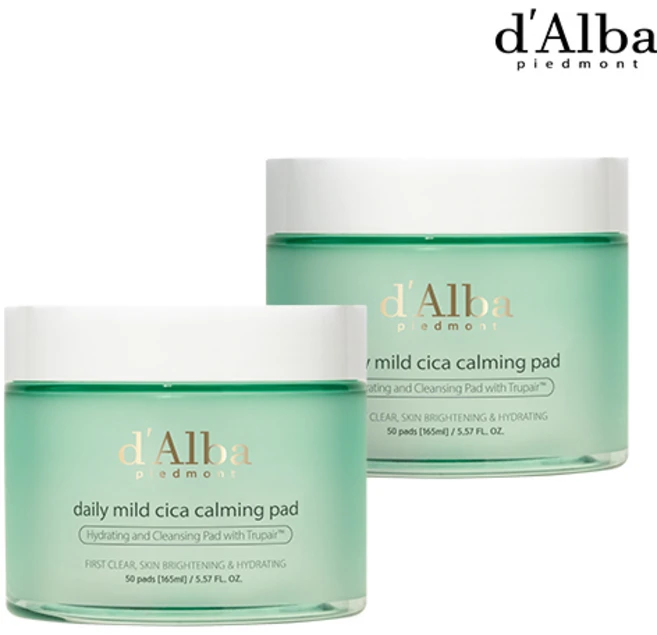 달바 데일리 마일드 시카 카밍 패드 165ml, 50매입, 2개 - 쿠팡