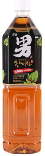 광동 힘찬하루 헛개차, 1.5L, 2개