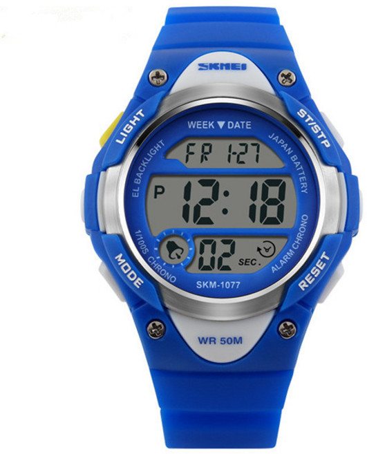 LTS 남여공용 전자 JAPAN배터리 LED라이트 패션 스포츠 전자 방수 손목시계