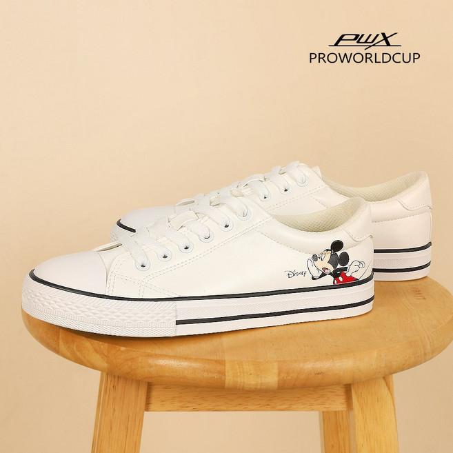 프로월드컵 MK스키니 스니커즈 키높이 슬립온 화이트