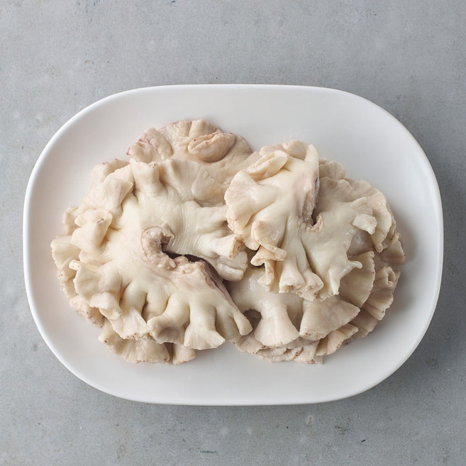 국내산 돼지 부속 도래창 특수부위 뒷고기, 4개, 500g