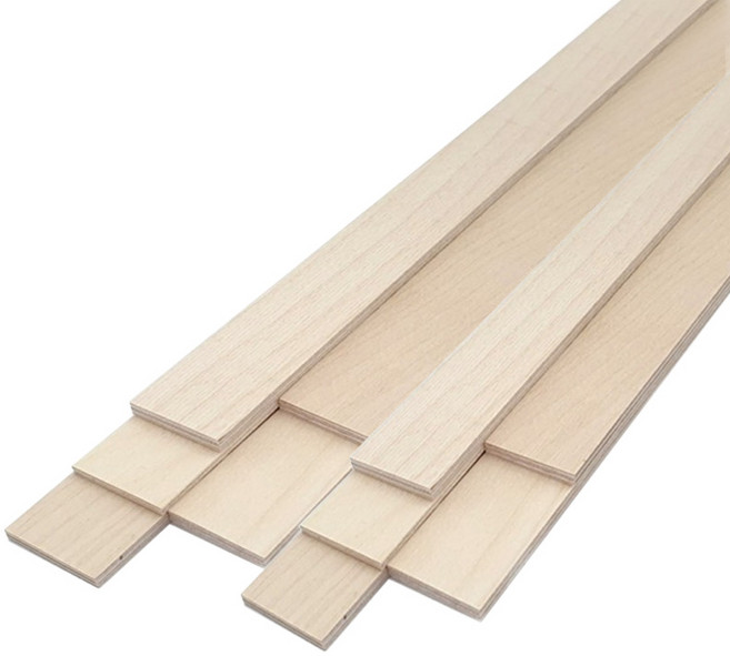 아이베란다 자작합판 쫄대 몰딩 제작 보수 4x30x800mm 10개, 1세트