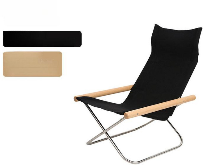 리클라이너 인용 무중력의자 접이식 수면 릴렉스 클레어마망 소파 침실안락의자 거실 서재 눕는 크림베이지, 1개, 락블랙 너도밤나무 팔걸이