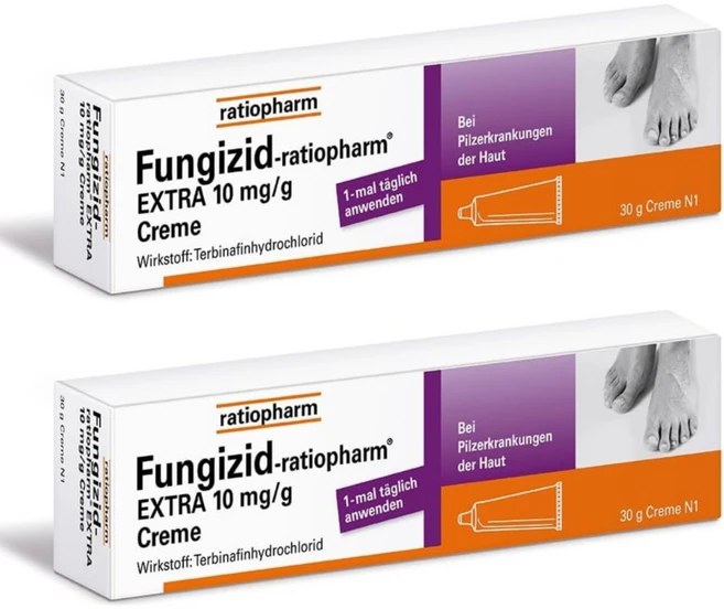 Ratiopharm 무좀 크림 30g x 2 - 쿠팡