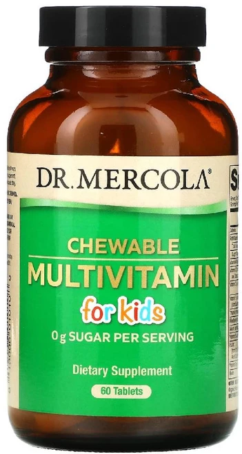 닥터머콜라 멀티비타민 어린이 Multivitamin 종합 비타민 키즈 츄어블 60 정, 60정 - 쿠팡