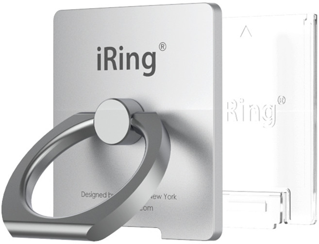 억스 아이링 링크2 무선충전 가능 스마트링 휴대폰 거치대, iRing Link2 - 글레이시어 실버, 1개