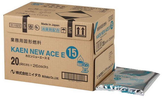 카엔 고체연료 1박스 미니화로 연료 캠핑 착화제, 10g, 720개