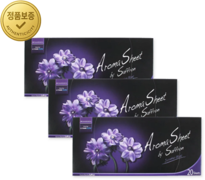 LG전자 스타일러 향기시트 (자스민 블루) (3개입) AGF04127479