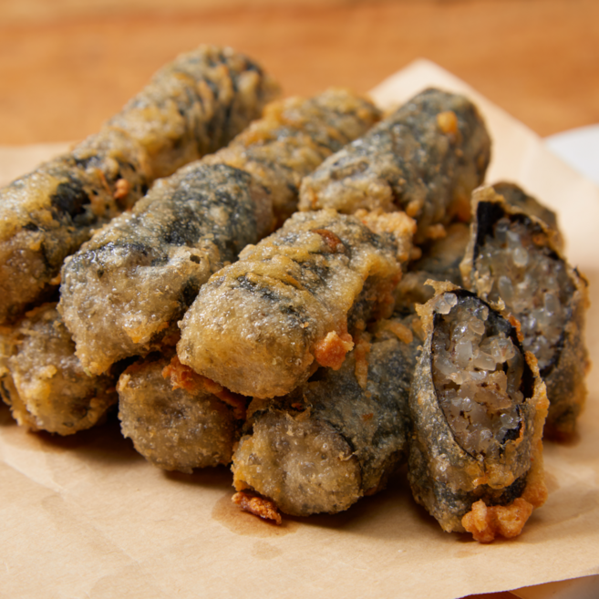 미가푸드 찰 김말이 드라이 2kg 분식 튀김, 4개