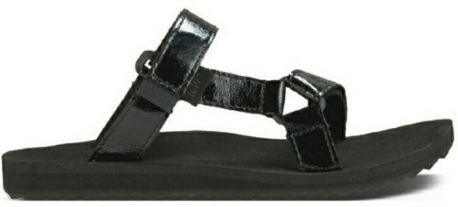 Teva (女) 皮革涼鞋 - 多款/色可選 舒適透氣 展現時尚魅力, Slide黑,US6