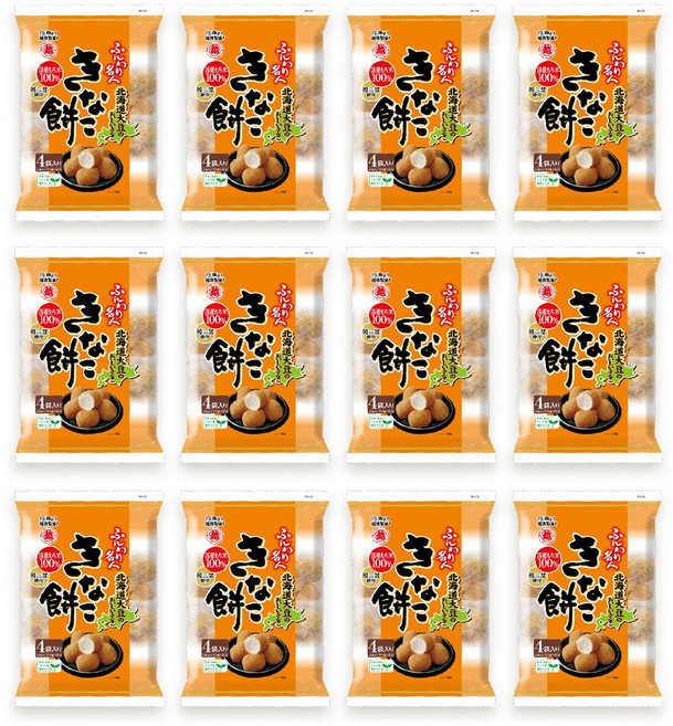 훈와리메이진 콩가루모찌, 75g, 12개