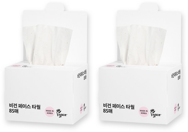 [1+1] 올리브영 비건 페이스타월 85매