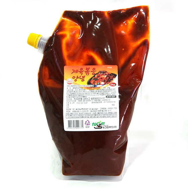 제육볶음양념장 2kg 제육볶음 소스 볶음장 양념장 HACCP 으뜸 쪽빛누리, 1개