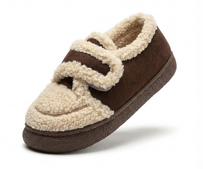 사일런트힐 따뜻한 여성 털운동화 겨울 신발 방한화 기모 운동화 털단화 찍찍이 스트랩 털신발 기모운동화 여성털운동화 몽실털운동화