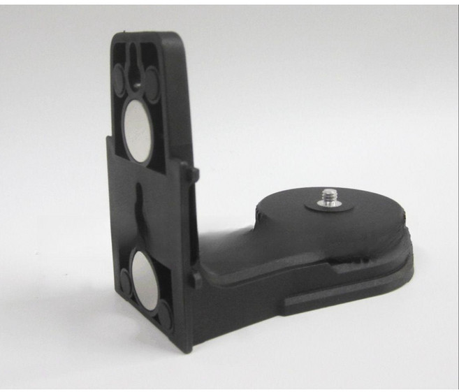 선호그룹 레이저사이드마운트 레이저 거치대 레벨기 수평기 폴대 서포트 브라켓 고정 봉 자석 높낮이 벽걸이 브래킷, L 브라켓-독립포장, 1개