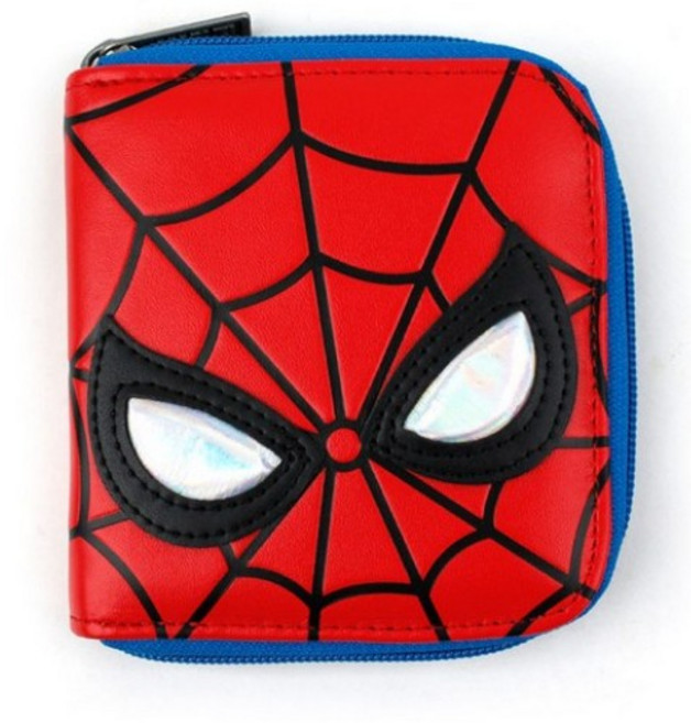 마블 지퍼형 2단 지갑 남자 주니어 반지갑 캡틴아메리카 스파이더맨 캐릭터지갑