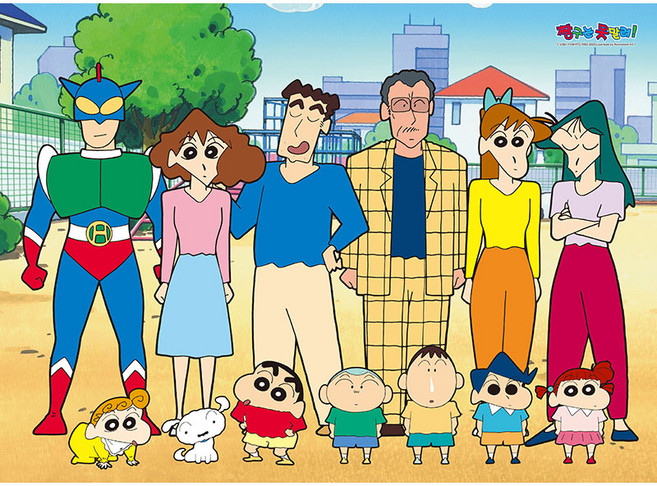 누니 500피스 직소퍼즐 짱구는 못말려 떡잎유치원, 학산문화사, 아이엔피