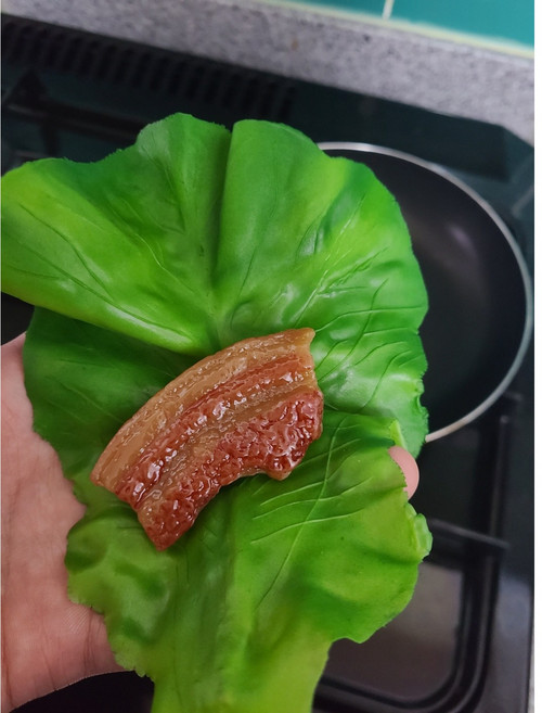 장난박스 음식머리핀 상추핀 삼겹살핀 쓸데없는생일선물1세트