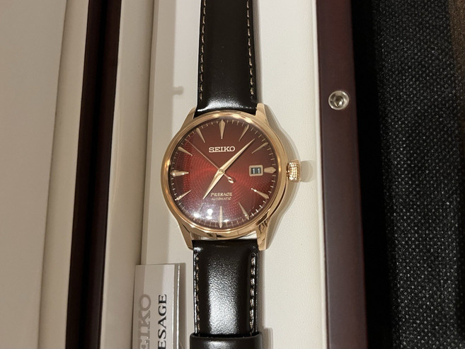 [Seiko] 세이코 프레사지 칵테일 타임 “더 콘테” SRPL96 -