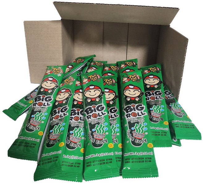 타오케노이 빅롤 그릴드 씨위드롤 클래식, 3g, 10개