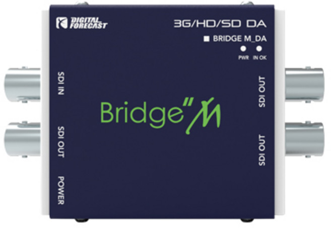 [디지털포캐스트] Bridge M DA / 1:3 SDI Reclock 분배기, 1개