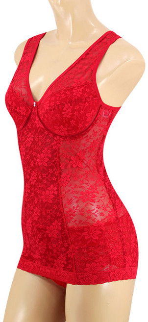 치마 올인원 노와이어 럭센스 보정속옷 유기농 오가닉 코튼