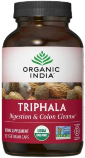Organic India Triphala 트리팔라 Herbal Supplement 180정, 1개 - 쿠팡