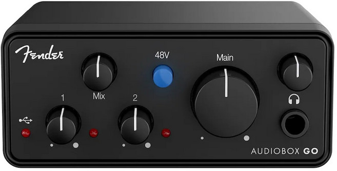 Fender AudioBox Go USB-C 音訊介面 2x2 24-Bit / 96 kHz, 我全都要!