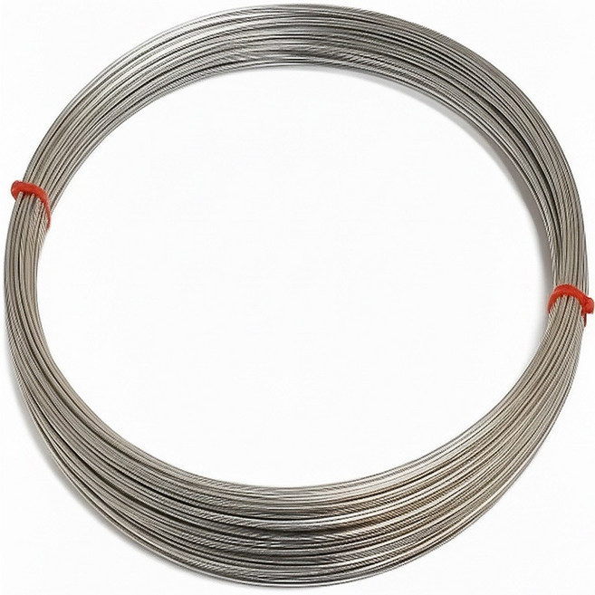 [옵션선택구매] 아연도금철사 스텐철사 직선철사 강선 연선 백선 낚시채비 공예철사 굵은철사 가는 0.5~4미리, 1개, 스텐강선철사1.2mmX5m(주문수량만큼연결발송)