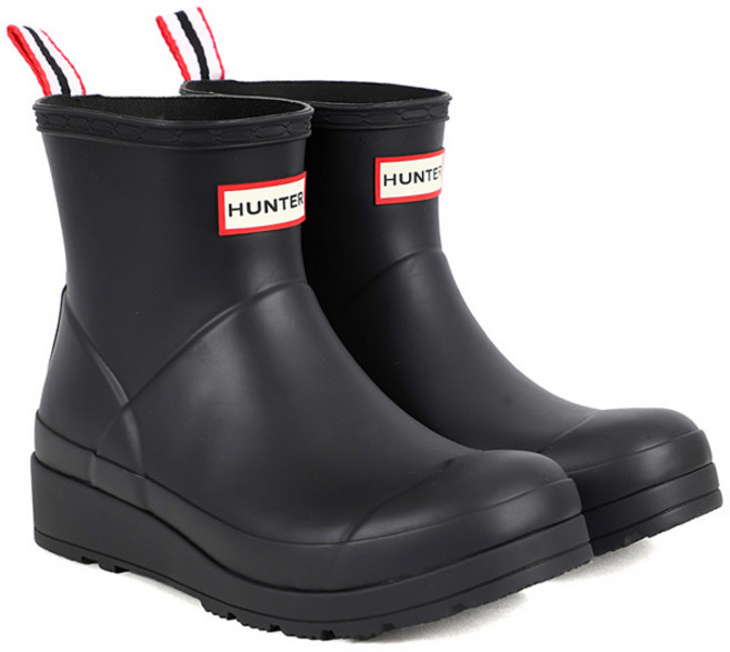 헌터 오리지날 플레이 숏 레인부츠 WFS2020RMA-BLK