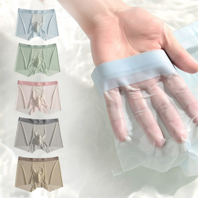 루아르모 남자 팬티 빅사이즈 편안한 착용감 남성 속옷 드로즈 슬림 에어 5종 세트