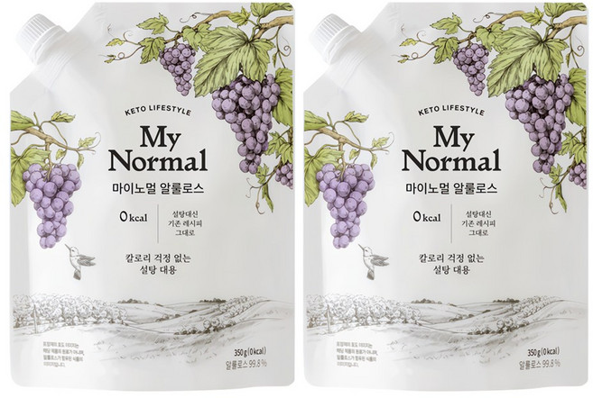 마이노멀 알룰로스, 350g, 2개