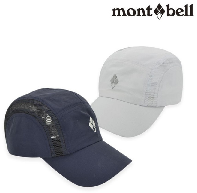 몽벨 경량 메쉬 런닝캡 타공캡, 화이트 ML5BBMCL321, 060